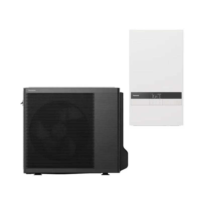 Šilumos siurblys oras-vanduo Panasonic Bi-Bloc, 7 kW