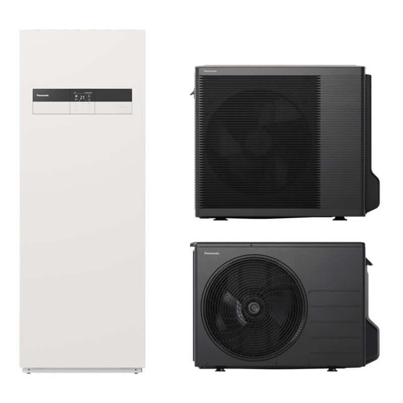 Šilumos siurblys oras-vanduo Panasonic All-in-One, 7 kW