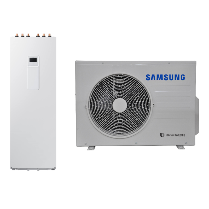 Šilumos siurblys oras-vanduo Samsung EHS ClimateHub MONO, 8.00 kW su 160 ltr. boileriu - Image 2